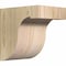 Ekena Millwork Del Monte Rough Sawn Corbel, Douglas Fir, 6"W x 8"D x 8"H COR06X08X08DEL00RDF - alternate 1